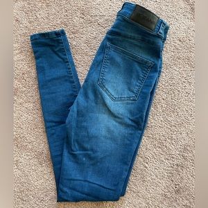 Dark wash FITJeans high waisted skinny jeans